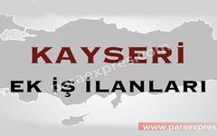 Nice Kayseri Ek Is Ilanlari Ekim